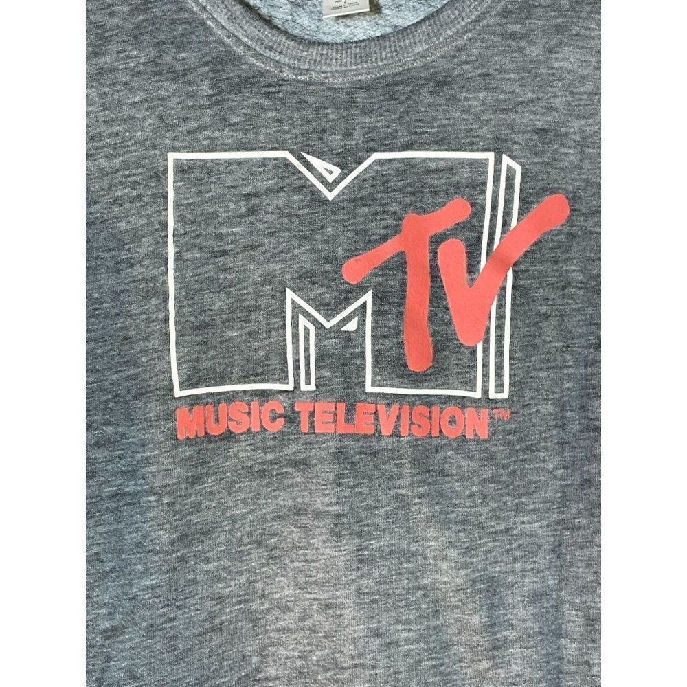 MTV Sm Cutoff Sweatshirt  - Picture 3 of 14
